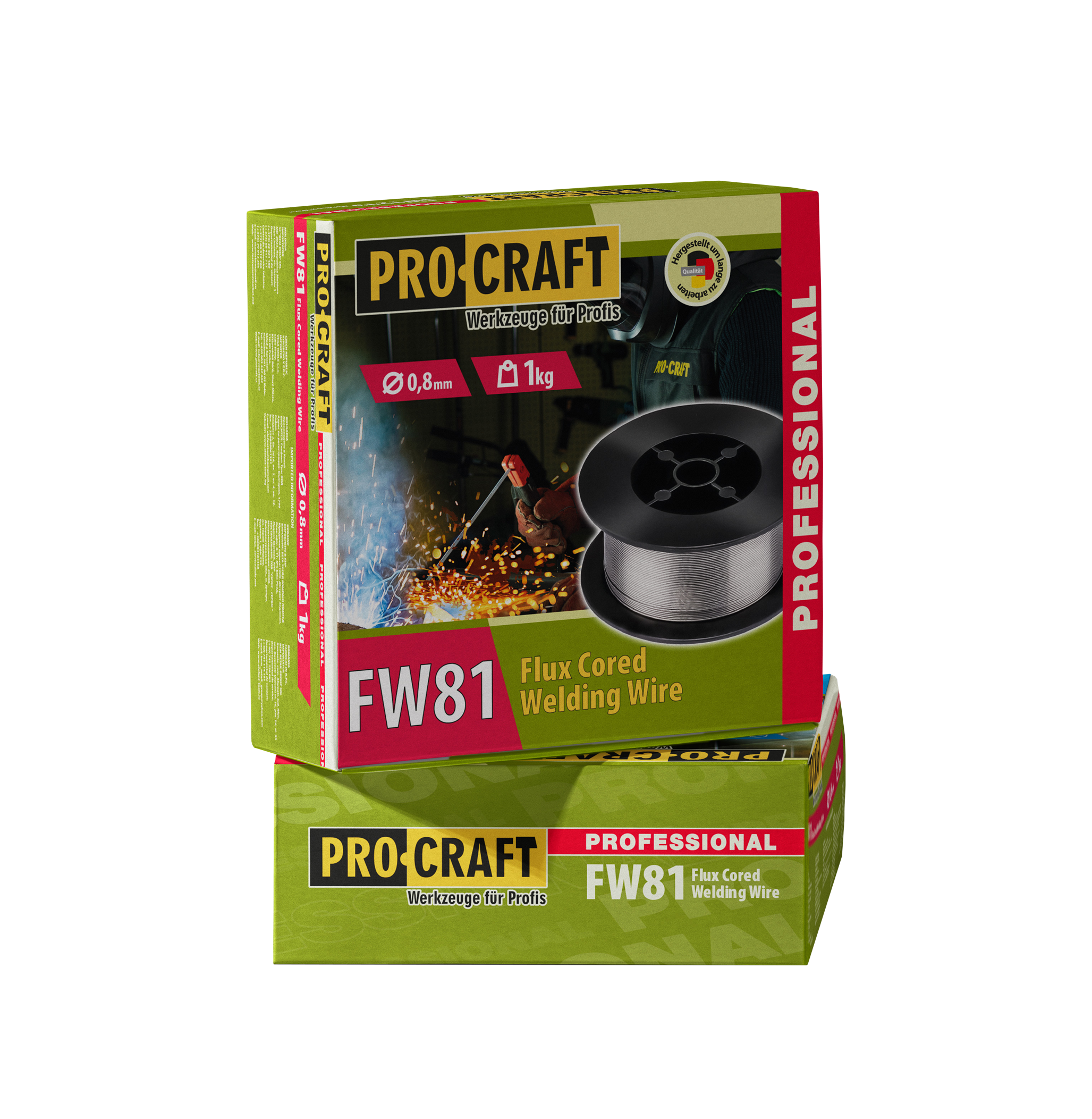 Trubičkový svařovací drát flux Procraft FW81